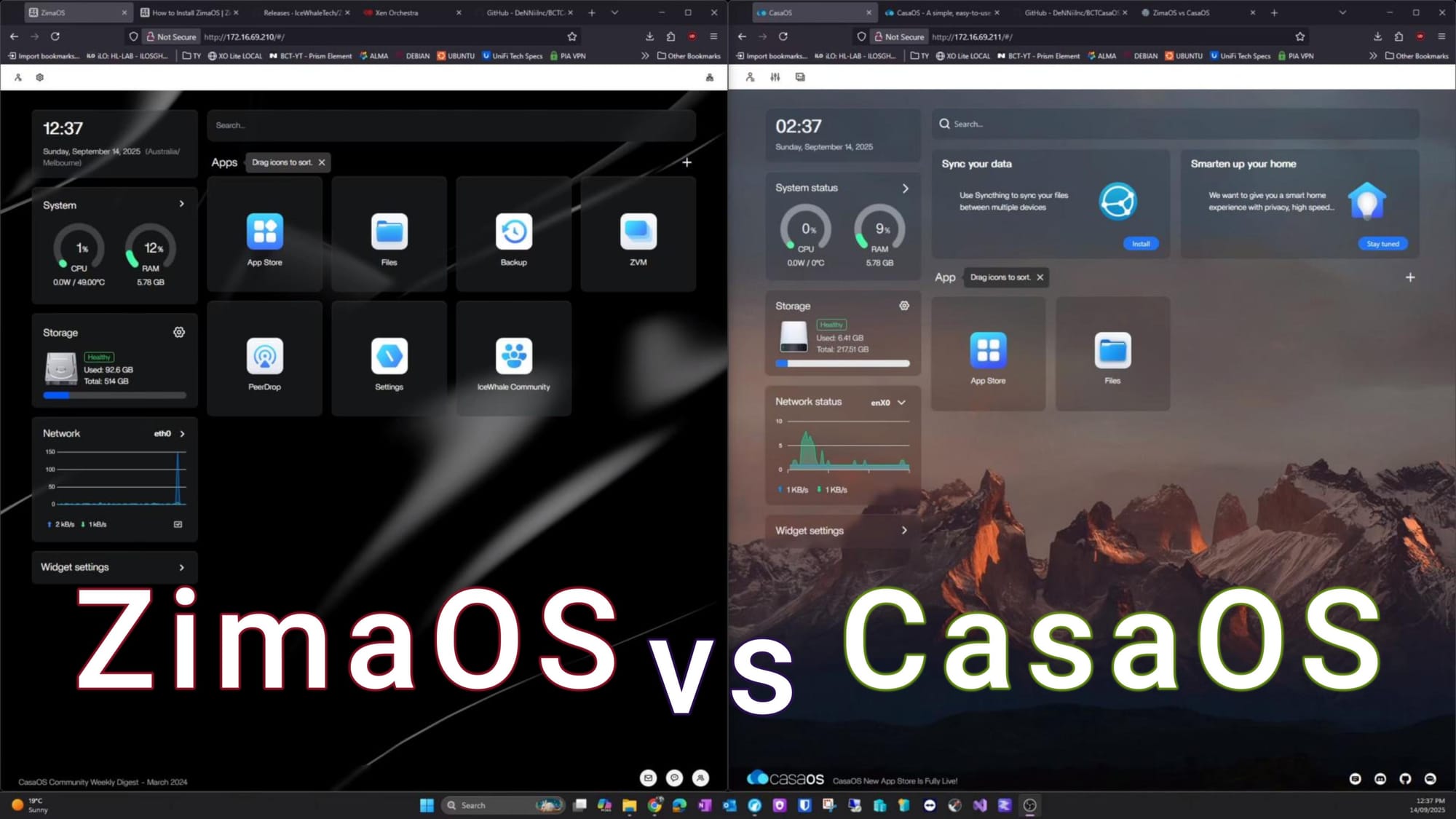 ZimaOS vs CasaOS: Extended Showdown – Your Next NAS OS? 🤔💥
