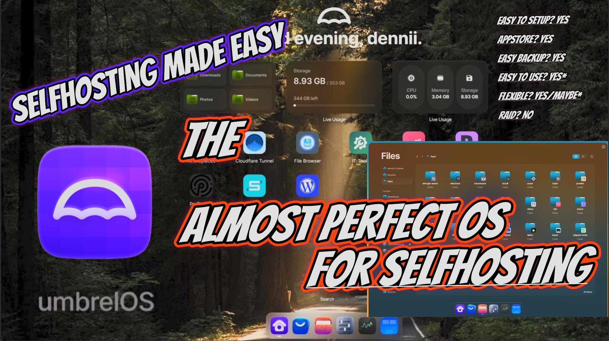 🔥 First‑Look at UmbrelOS: Why It Blew My Mind! 🌟